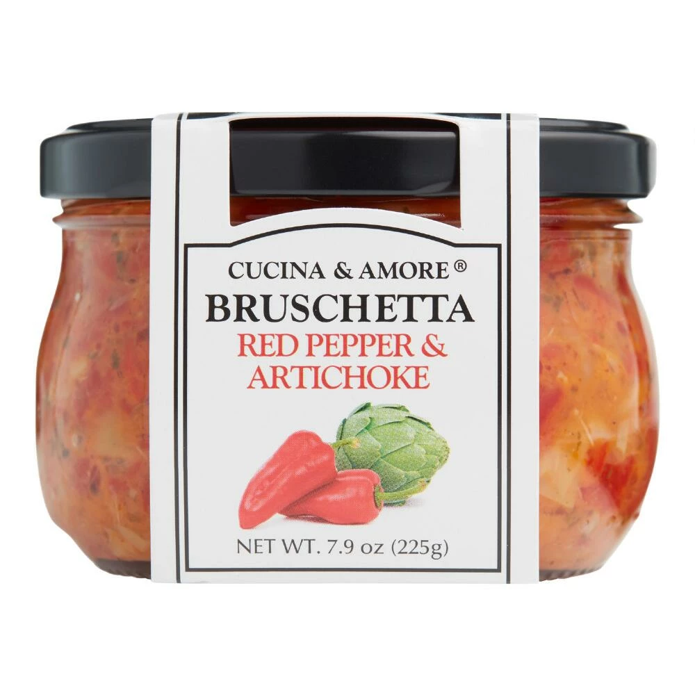 World Market Cucina & Amore Piquillo and Artichoke Bruschetta 3 World Market Cucina & Amore Piquillo and Artichoke Bruschetta