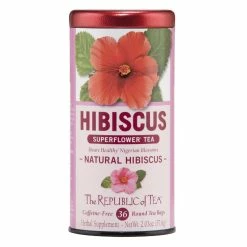 World Market The Republic Of Tea Natural Hibiscus Tea 36 Count