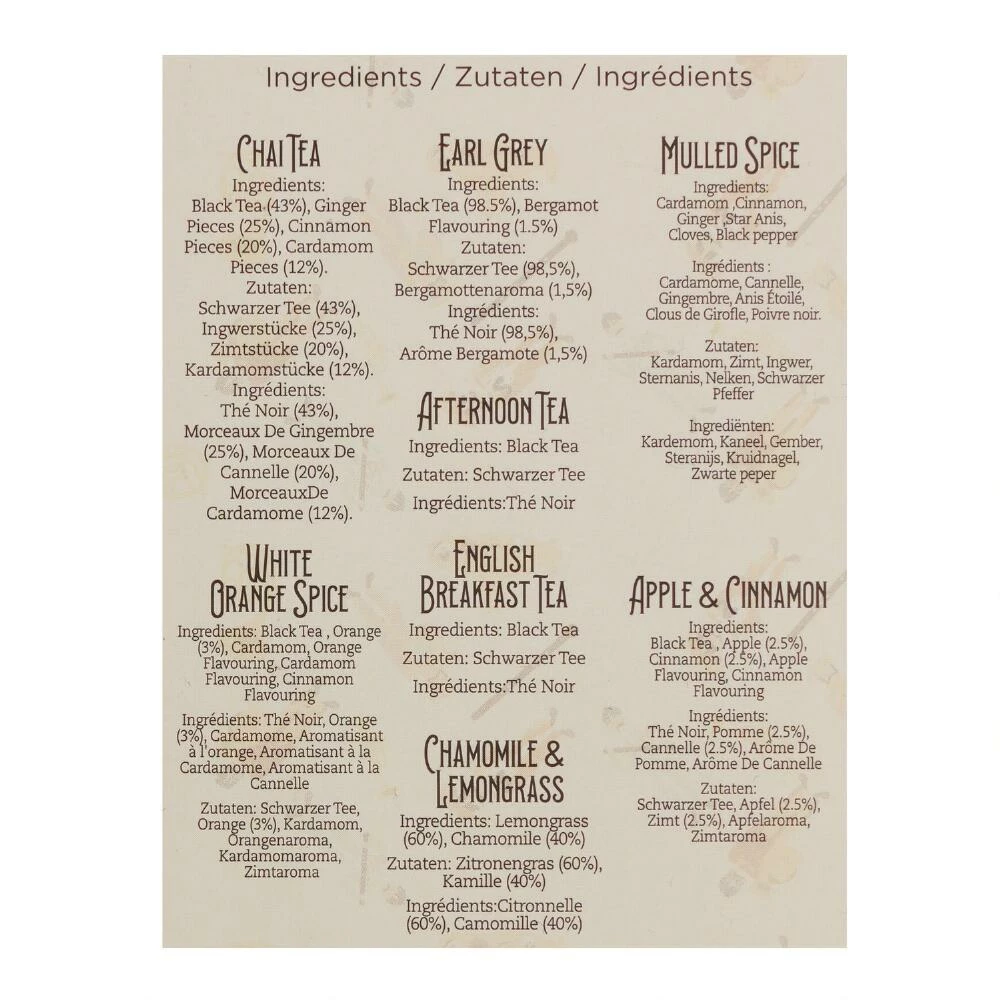 World Market Highfield Cottage Beatles Tea Gift Set 16 Count 4 World Market Highfield Cottage Beatles Tea Gift Set 16 Count - Image 2