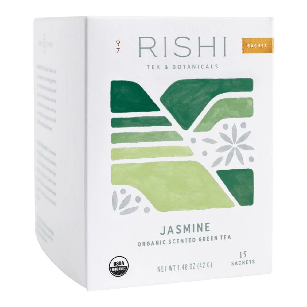 World Market Rishi Jasmine Green Tea 15 Count 3 World Market Rishi Jasmine Green Tea 15 Count