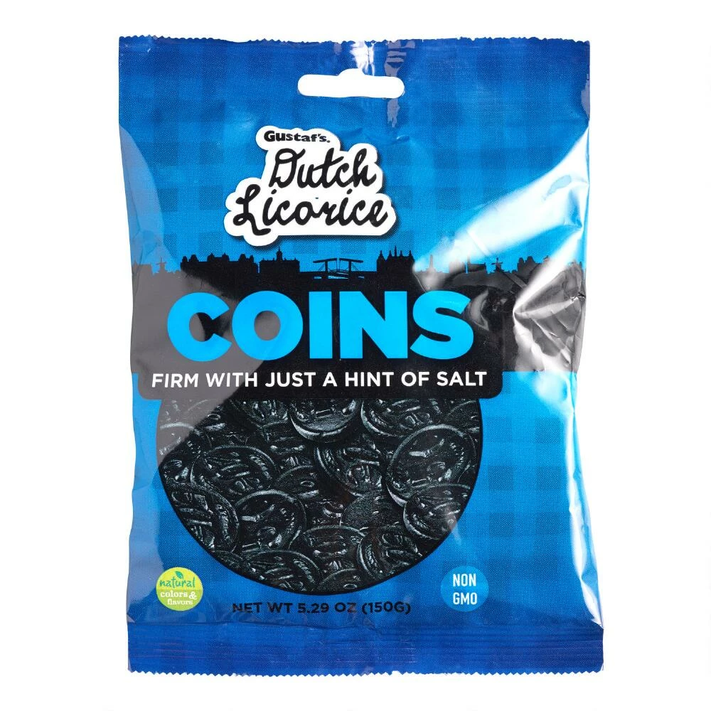 World Market Gustaf's Dutch Licorice Coins 3 World Market Gustaf's Dutch Licorice Coins