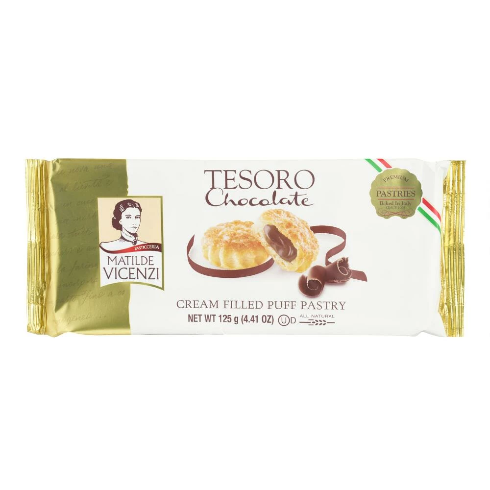 World Market Matilde Vicenzi Tesoro Chocolate Cream Puff Pastry 3 World Market Matilde Vicenzi Tesoro Chocolate Cream Puff Pastry