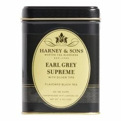 World Market Harney & Sons Earl Grey Loose Leaf White Tea Tin