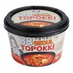 World Market Surasang Seoul Topokki Rice Cake with Hot Sauce Stew Bowl