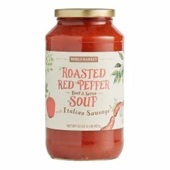 World Market® Roasted Red Pepper with Italian Sausage Soup