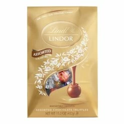 World Market Lindt Lindor 5 Flavor Chocolate Truffle Bag