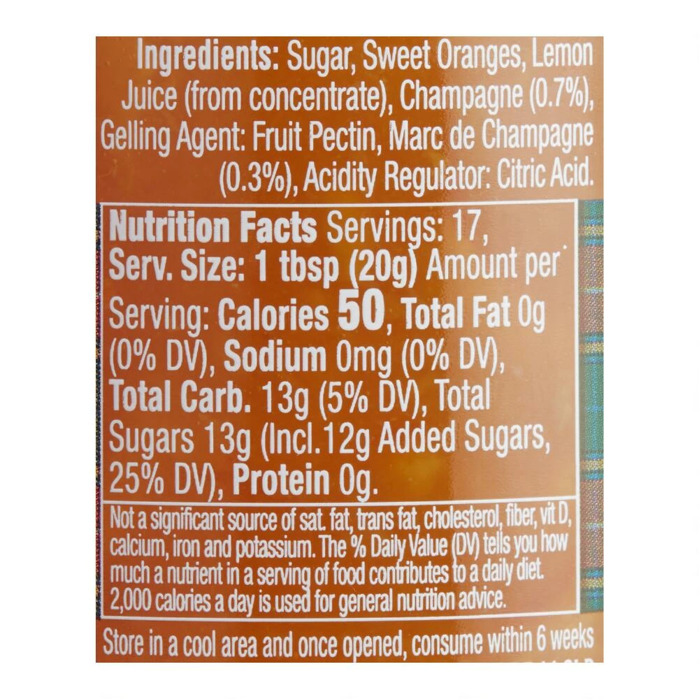 World Market Mackays Orange Marmalade With Champagne 4 World Market Mackays Orange Marmalade With Champagne - Image 2