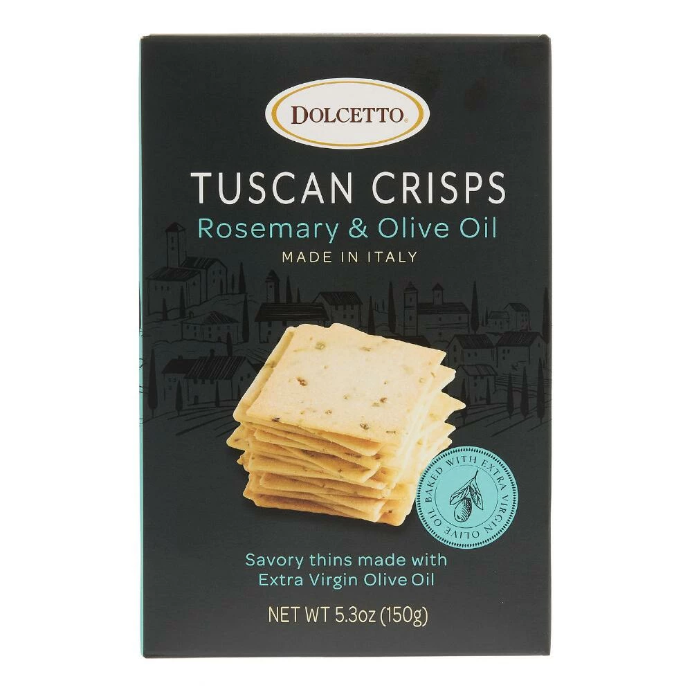 World Market Dolcetto Rosemary and Olive Oil Tuscan Crisps 3 World Market Dolcetto Rosemary and Olive Oil Tuscan Crisps