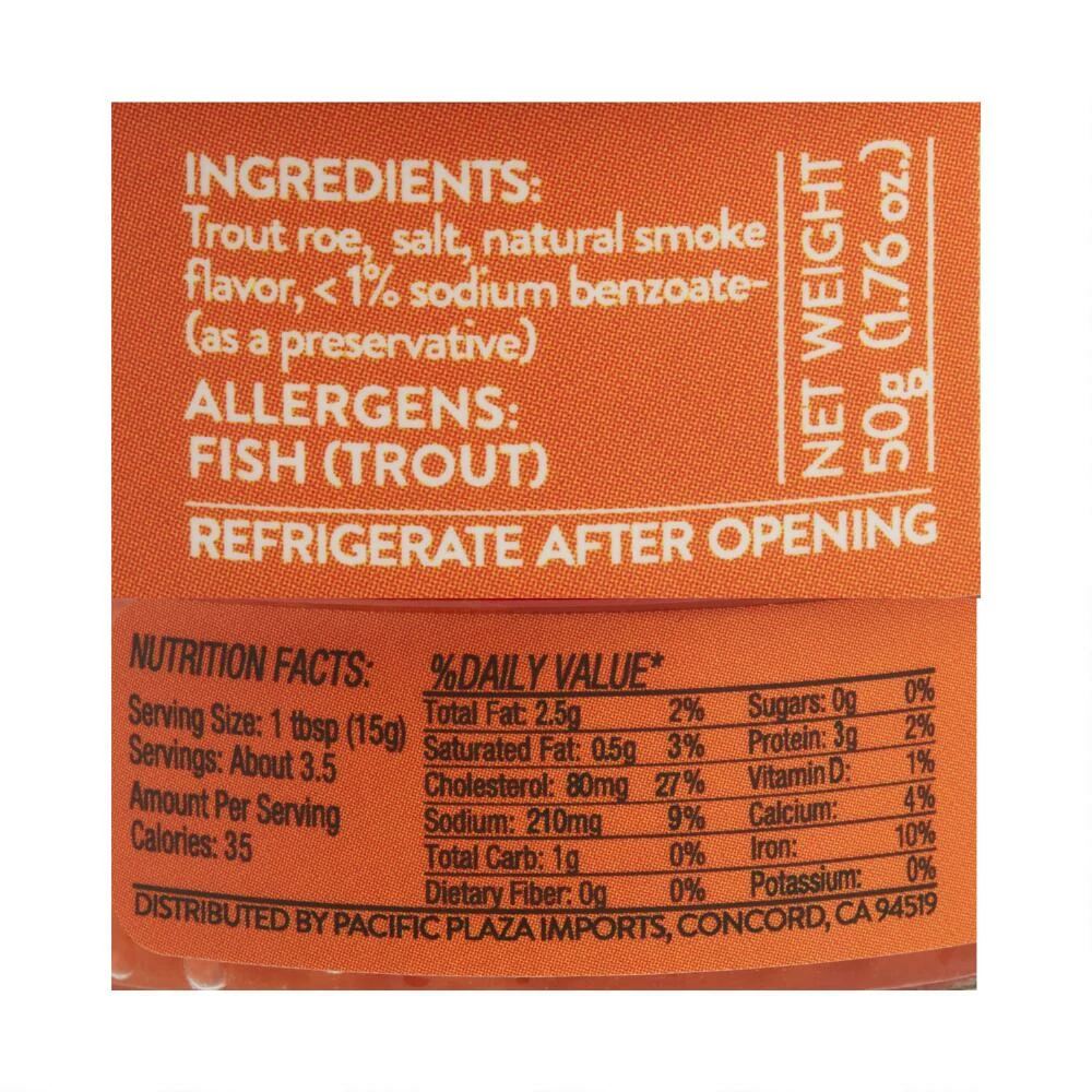 World Market Plaza Smoked Trout Caviar 4 World Market Plaza Smoked Trout Caviar - Image 2