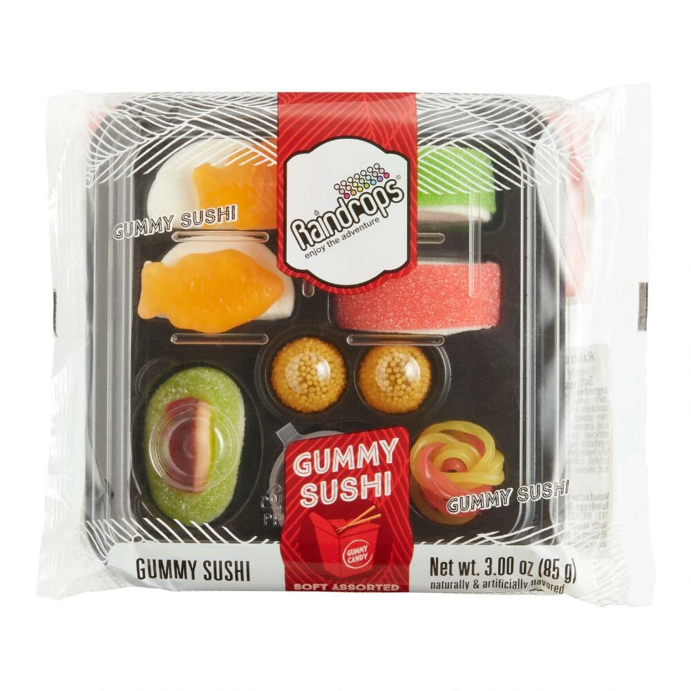 World Market Raindrops Candy Sushi Mini Bento Box 9 Piece 3 World Market Raindrops Candy Sushi Mini Bento Box 9 Piece
