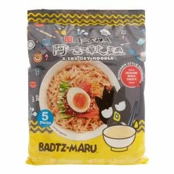 World Market A-Sha Badtz-Maru Sesame Boss Instant Noodles 5 Pack