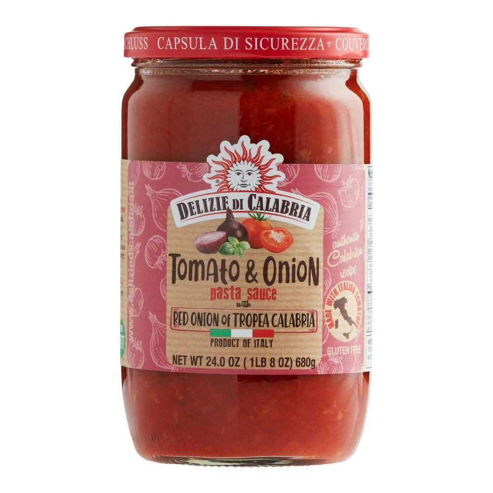 World Market Delizie di Calabria Tomato & Tropea Onion Pasta Sauce 3 World Market Delizie di Calabria Tomato & Tropea Onion Pasta Sauce