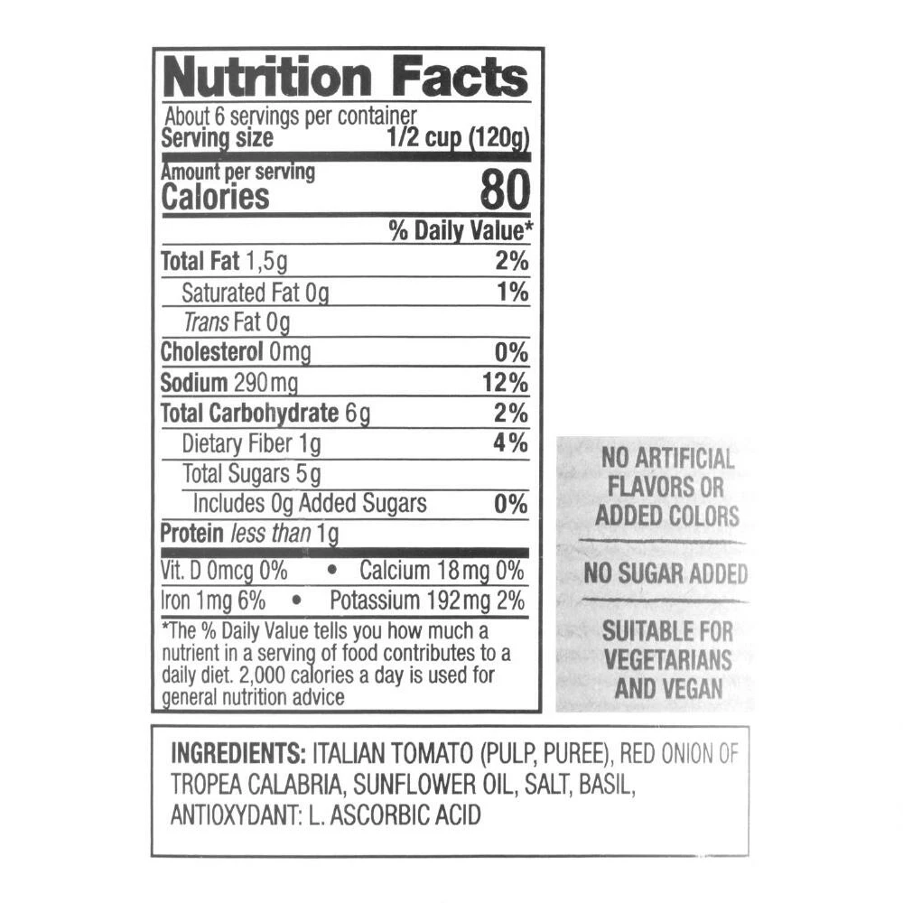 World Market Delizie di Calabria Tomato & Tropea Onion Pasta Sauce 4 World Market Delizie di Calabria Tomato & Tropea Onion Pasta Sauce - Image 2