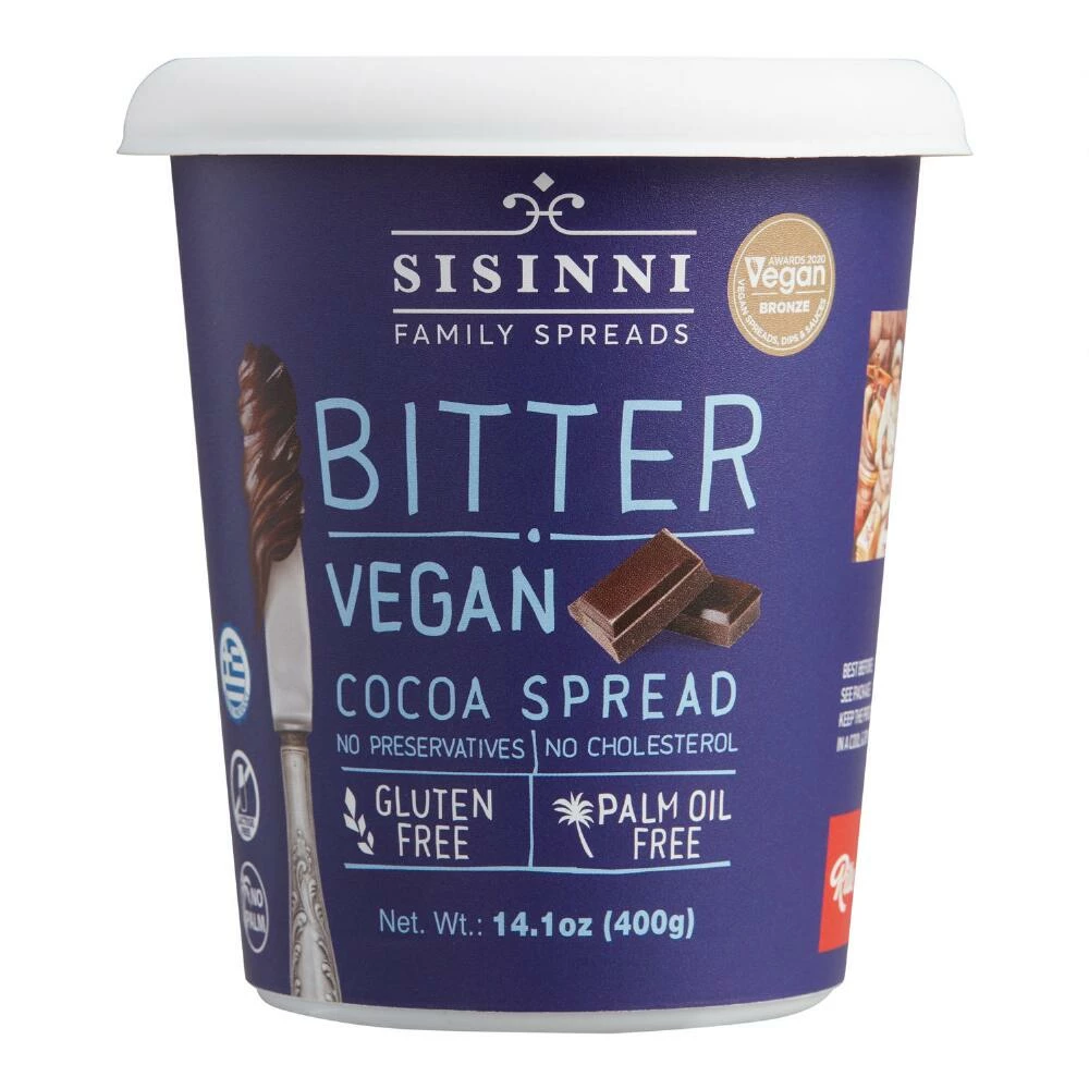 World Market Sisinni Bitter Vegan Cocoa Spread 3 World Market Sisinni Bitter Vegan Cocoa Spread
