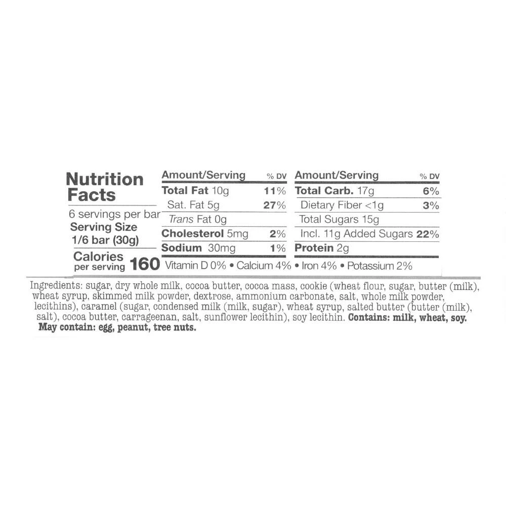 World Market Tony's Chocolonely Caramel Cookie Milk Chocolate Bar 4 World Market Tony's Chocolonely Caramel Cookie Milk Chocolate Bar - Image 2