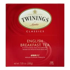 World Market Twinings English Breakfast Tea 100 Count