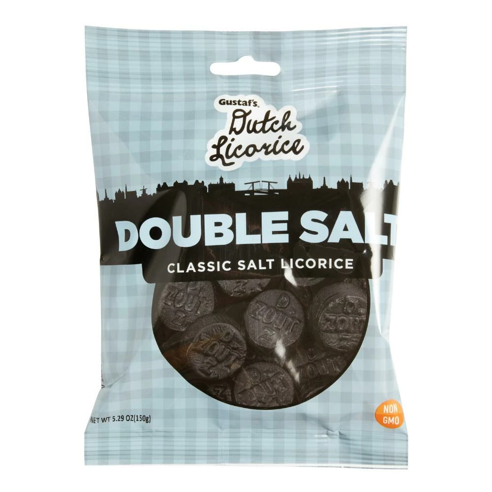 World Market Gustaf's Double Salted Dutch Licorice Set of 3 3 World Market Gustaf's Double Salted Dutch Licorice Set of 3