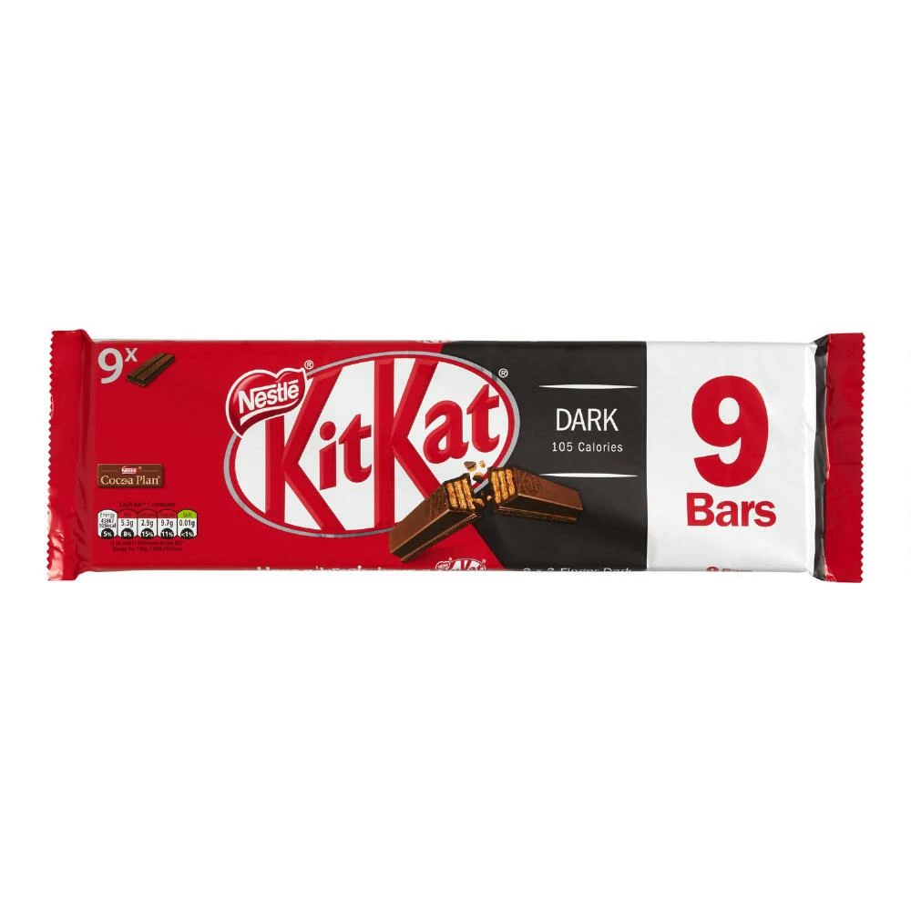 World Market Nestle Kit Kat Dark Chocolate Wafer Bars 9 Piece 3 World Market Nestle Kit Kat Dark Chocolate Wafer Bars 9 Piece