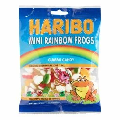 World Market Haribo Mini Rainbow Frogs Gummy Candy