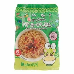 World Market A-Sha Keroppi Silly Spicy Instant Noodles 5 Pack