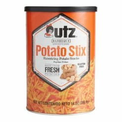 World Market Utz Barbeque Potato Stix Can