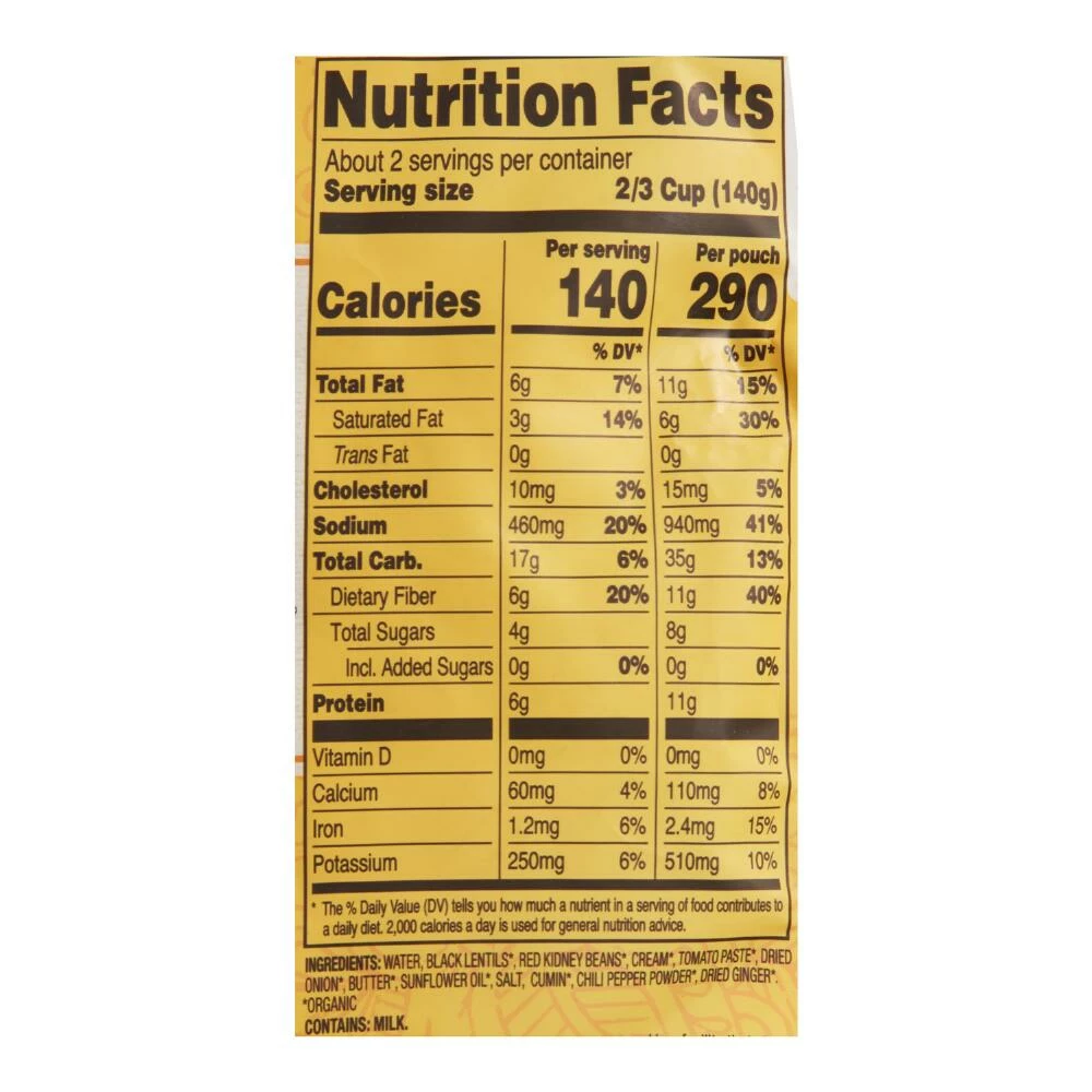 World Market Tasty Bite Madras Lentils 4 World Market Tasty Bite Madras Lentils - Image 2