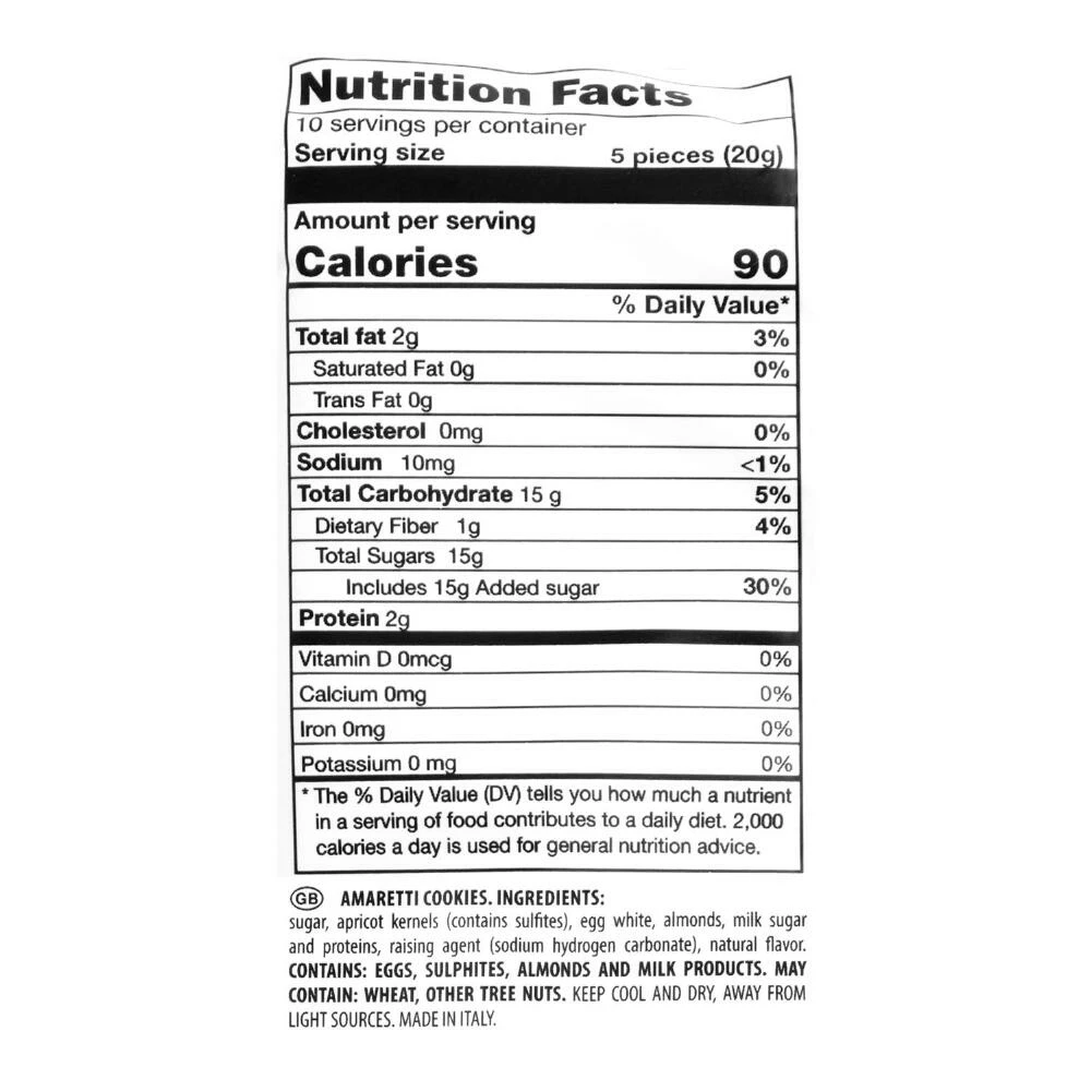 World Market Matilde Vicenzi Amaretto D'Italia Cookies 4 World Market Matilde Vicenzi Amaretto D'Italia Cookies - Image 2