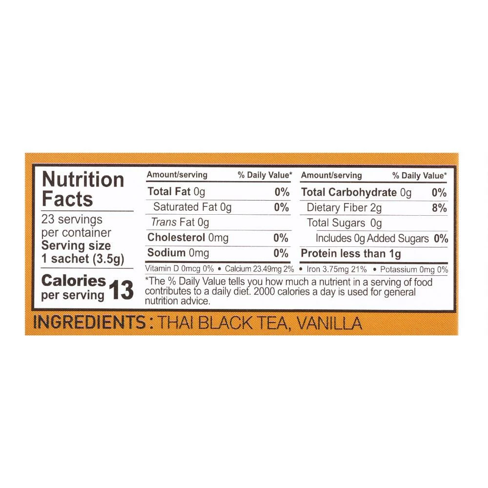 World Market Wangderm Thai Iced Tea 23 Count 4 World Market Wangderm Thai Iced Tea 23 Count - Image 2