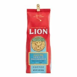 World Market Lion Vanilla Macadamia Nut Ground Coffee