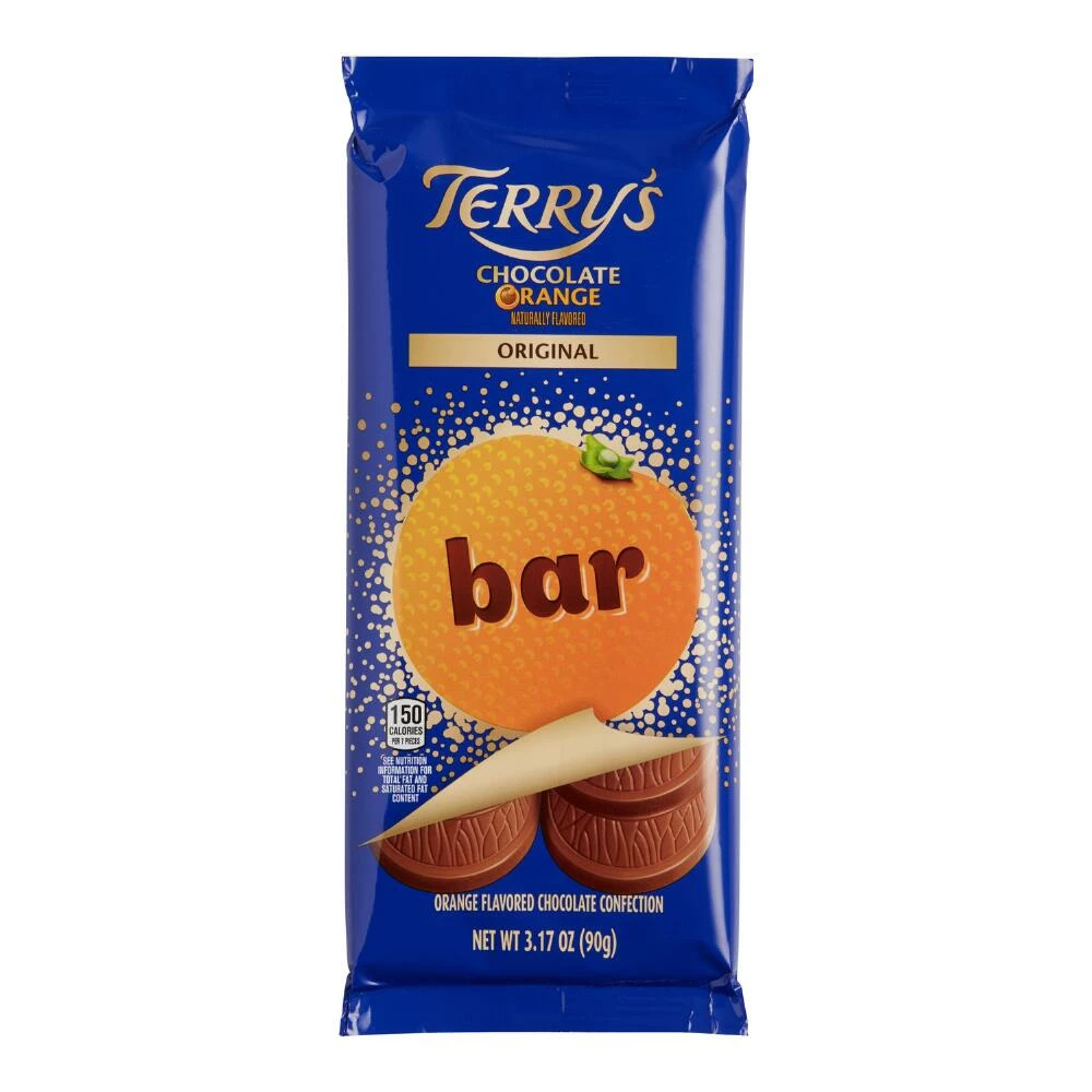 World Market Terry's Orange Milk Chocolate Bar Set Of 5 3 World Market Terry's Orange Milk Chocolate Bar Set Of 5