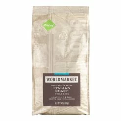 World Market® Italian Roast Decaf Whole Bean Coffee 24 Oz.