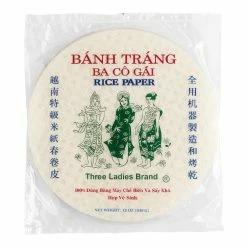 World Market Three Ladies Spring Roll Rice Paper 32 Count