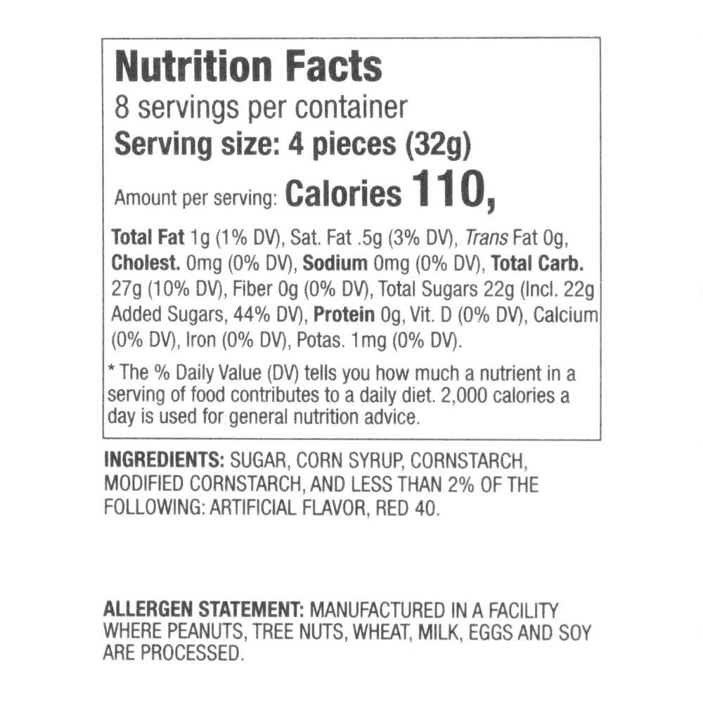 World Market Valentine's Day Red Cherry Gummy Candy Bag 4 World Market Valentine's Day Red Cherry Gummy Candy Bag - Image 2