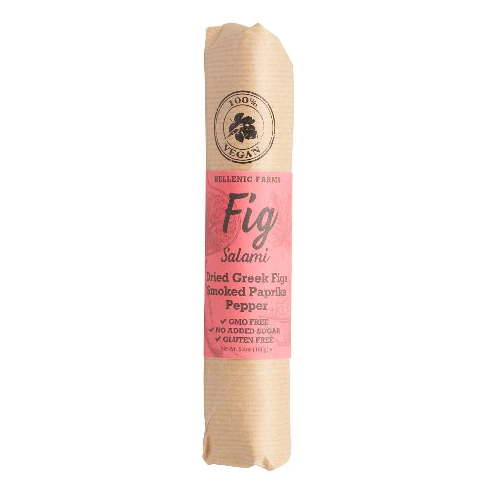 World Market Hellenic Farms Vegan Fig Salami with Paprika and Pepper 3 World Market Hellenic Farms Vegan Fig Salami with Paprika and Pepper