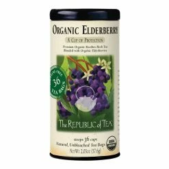 World Market The Republic of Tea Organic Elderberry Red Tea 36 Count