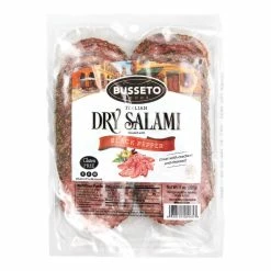 World Market Busseto Black Pepper Salami