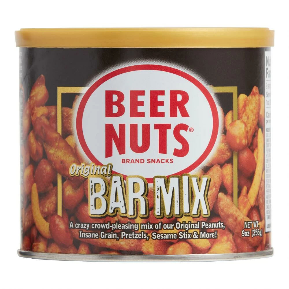 World Market Beer Nuts Original Bar Mix Can 3 World Market Beer Nuts Original Bar Mix Can