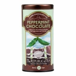 World Market The Republic Of Tea Peppermint Chocolate Tea 36 Count