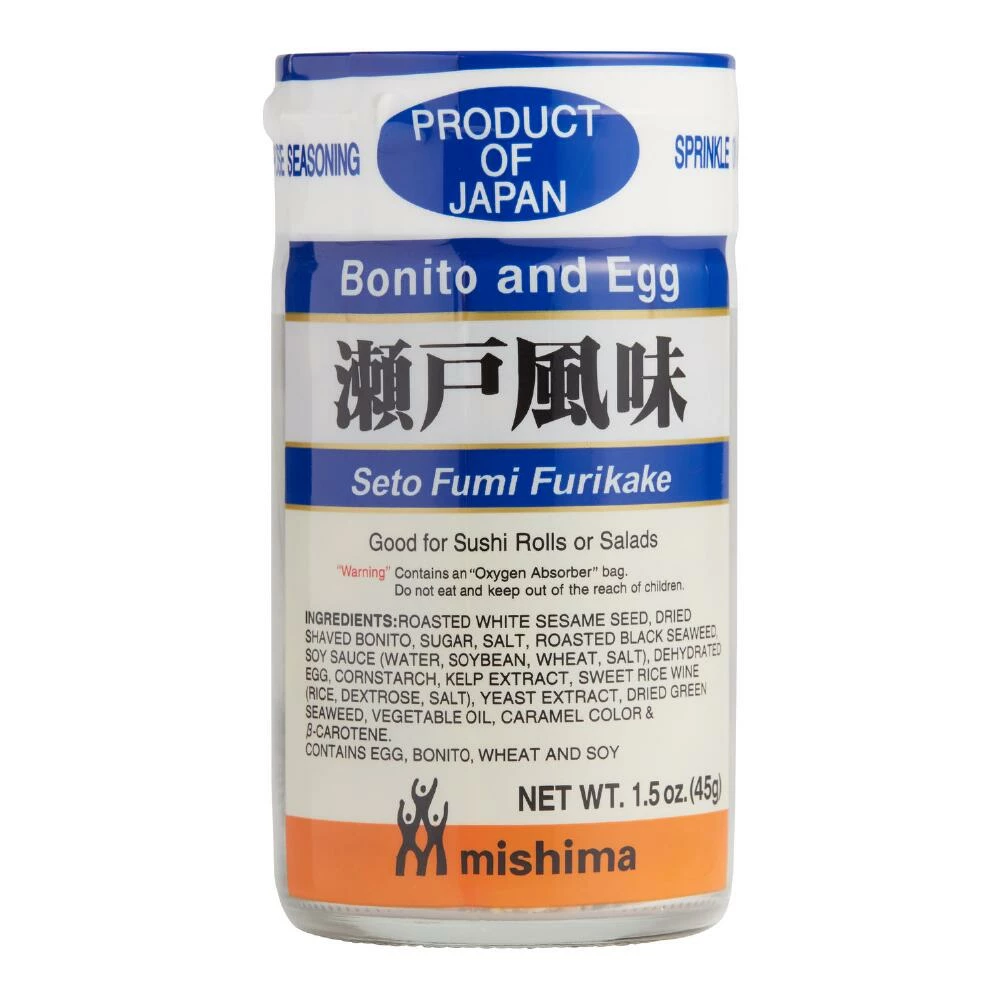 World Market Mishima Bonito and Egg Seto Fumi Furikake Seasoning 3 World Market Mishima Bonito and Egg Seto Fumi Furikake Seasoning