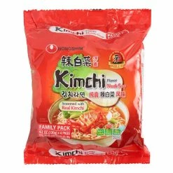 World Market Nongshim Kimchi Noodle Soup 4 Pack