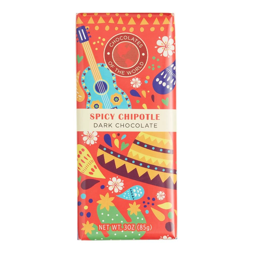 World Market Chocolate Of The World Chipotle Dark Chocolate Bar 3 World Market Chocolate Of The World Chipotle Dark Chocolate Bar