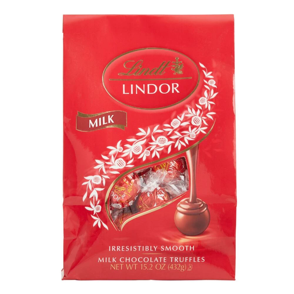 World Market Lindt Lindor Milk Chocolate Truffle Bag 3 World Market Lindt Lindor Milk Chocolate Truffle Bag