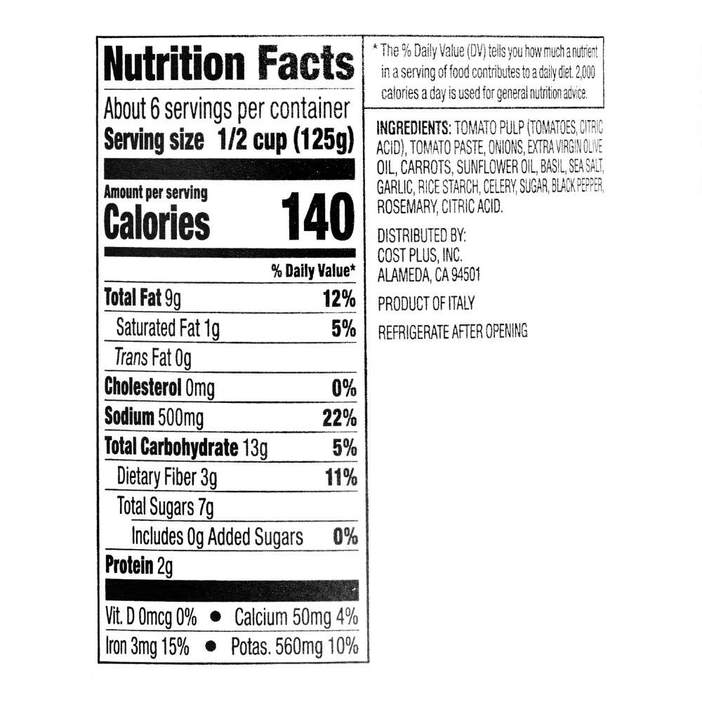 World Market Regioni D'Italia Napoletana Pasta Sauce 4 World Market Regioni D'Italia Napoletana Pasta Sauce - Image 2