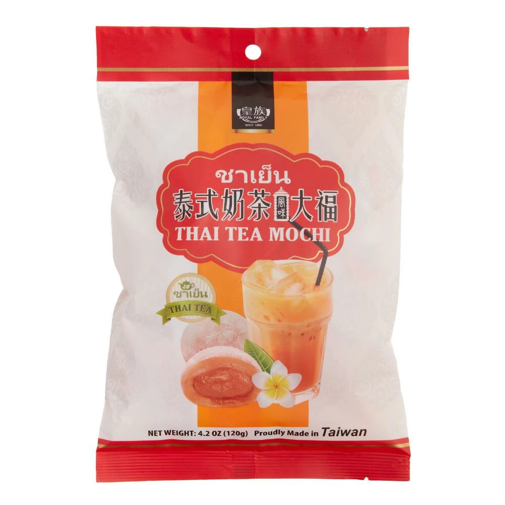 World Market Royal Family Thai Tea Mochi Bag Set of 6 3 World Market Royal Family Thai Tea Mochi Bag Set of 6
