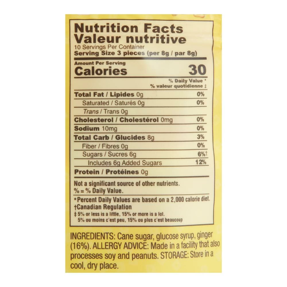 World Market Gin Gins Ginger Hard Candy 4 World Market Gin Gins Ginger Hard Candy - Image 2