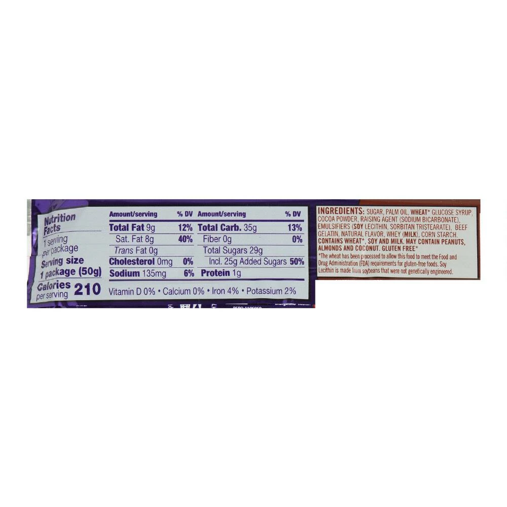 World Market Violet Crumble Dark Chocolate Bar Set Of 2 4 World Market Violet Crumble Dark Chocolate Bar Set Of 2 - Image 2
