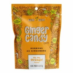 World Market Gem Gem Orange Ginger Chewy Candy Set Of 2