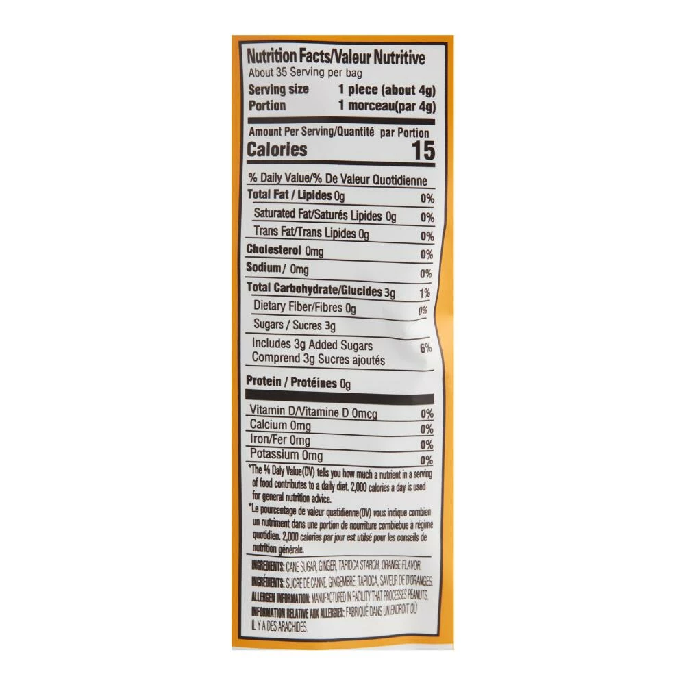 World Market Gem Gem Orange Ginger Chewy Candy Set Of 2 4 World Market Gem Gem Orange Ginger Chewy Candy Set Of 2 - Image 2