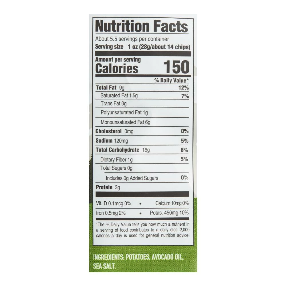 World Market Boulder Canyon Avocado Oil Sea Salt Potato Chips 4 World Market Boulder Canyon Avocado Oil Sea Salt Potato Chips - Image 2