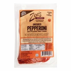 World Market Zoe's Sliced Uncured Pepperoni